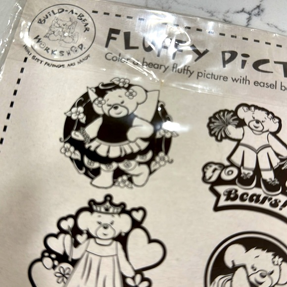 NWT Vintage Build a Bear Fluffy Picture - Picture 4 of 7